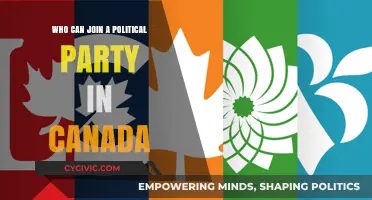 Joining Canadian Political Parties: Eligibility and Membership Requirements Explained