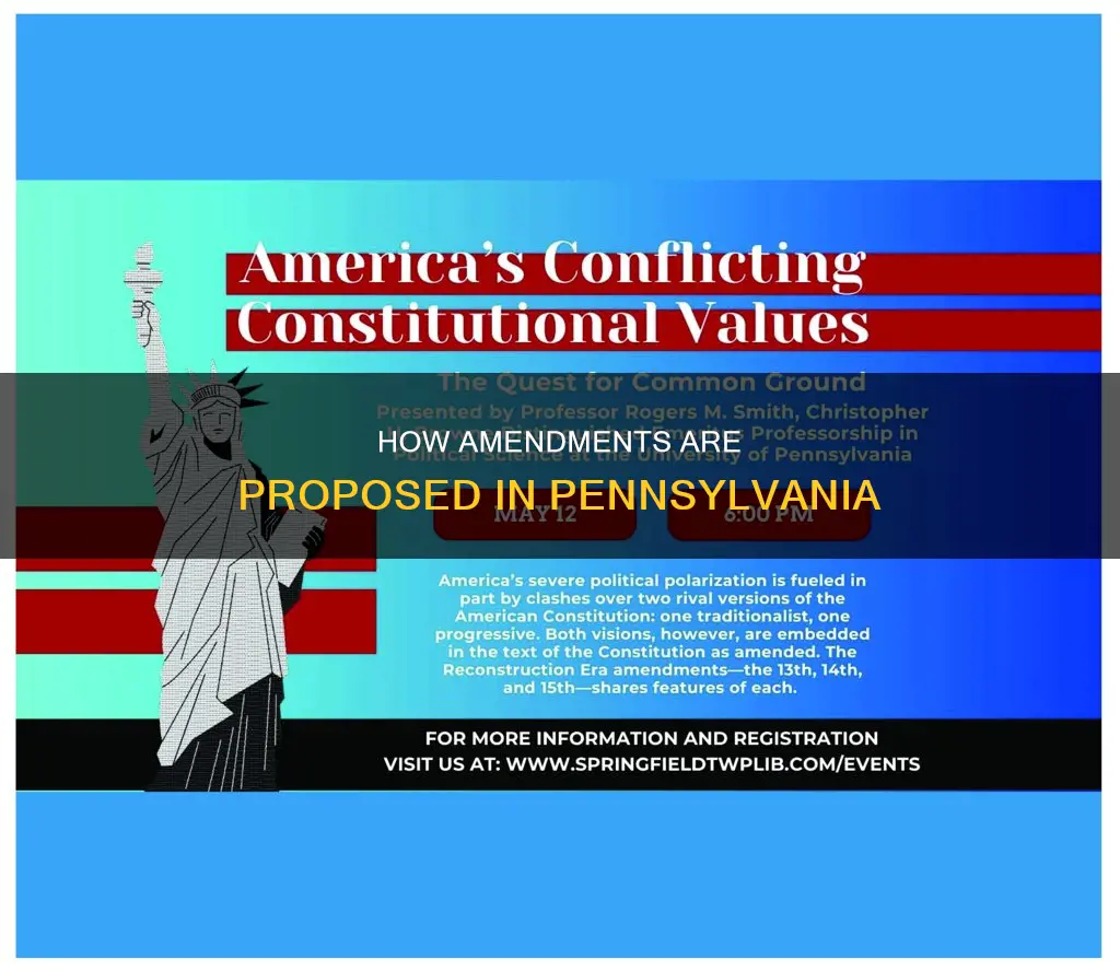 who can propose amendments to the pa constitution