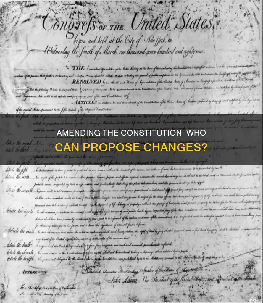 who can propose an amendment to the constitution open study