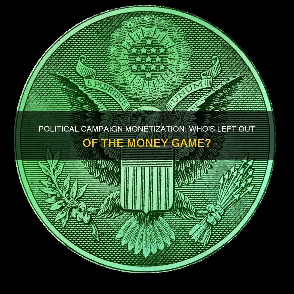 who cannot monetize on political campaigns
