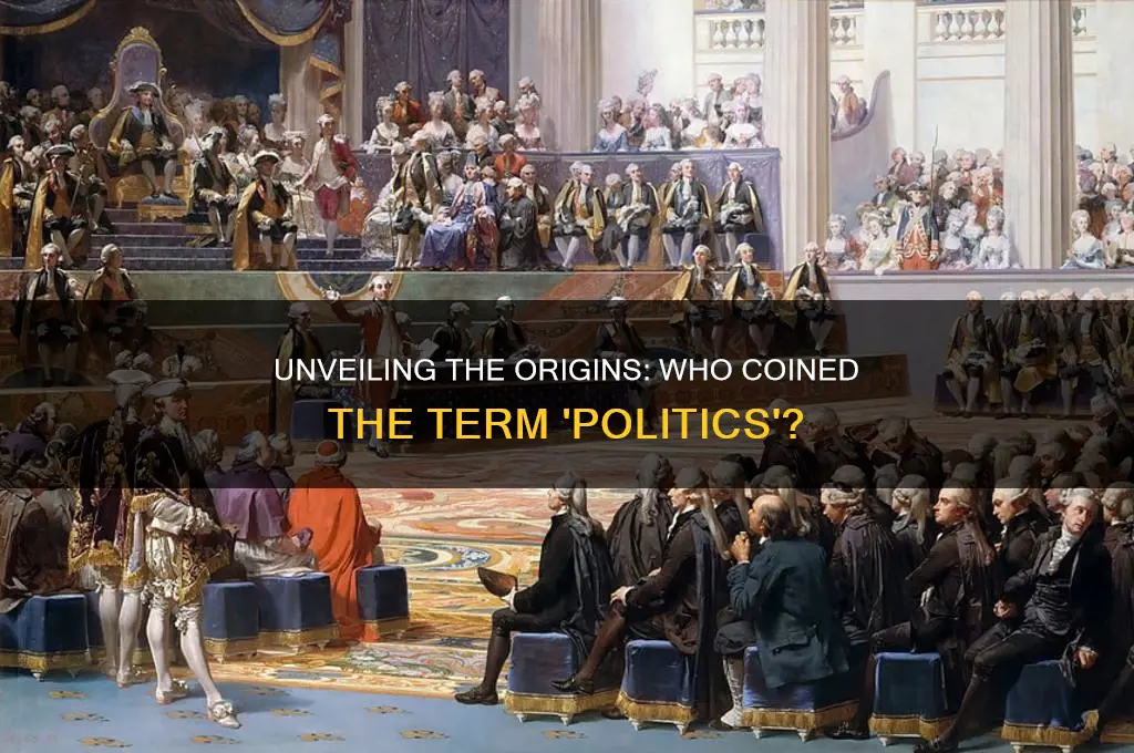 who coined the politics