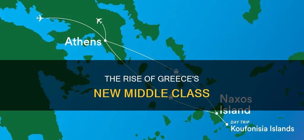 who constituted a new middle class in greece