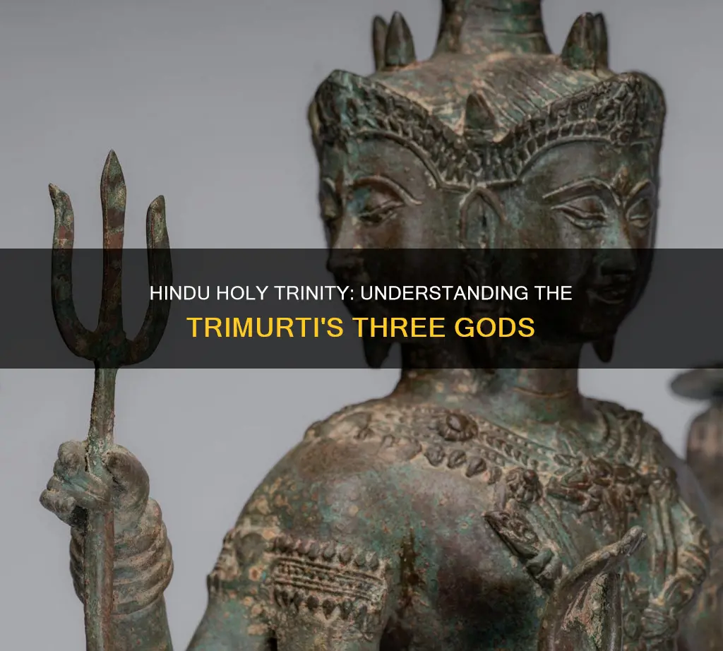 who constitutes the trimurti the three hindu gods