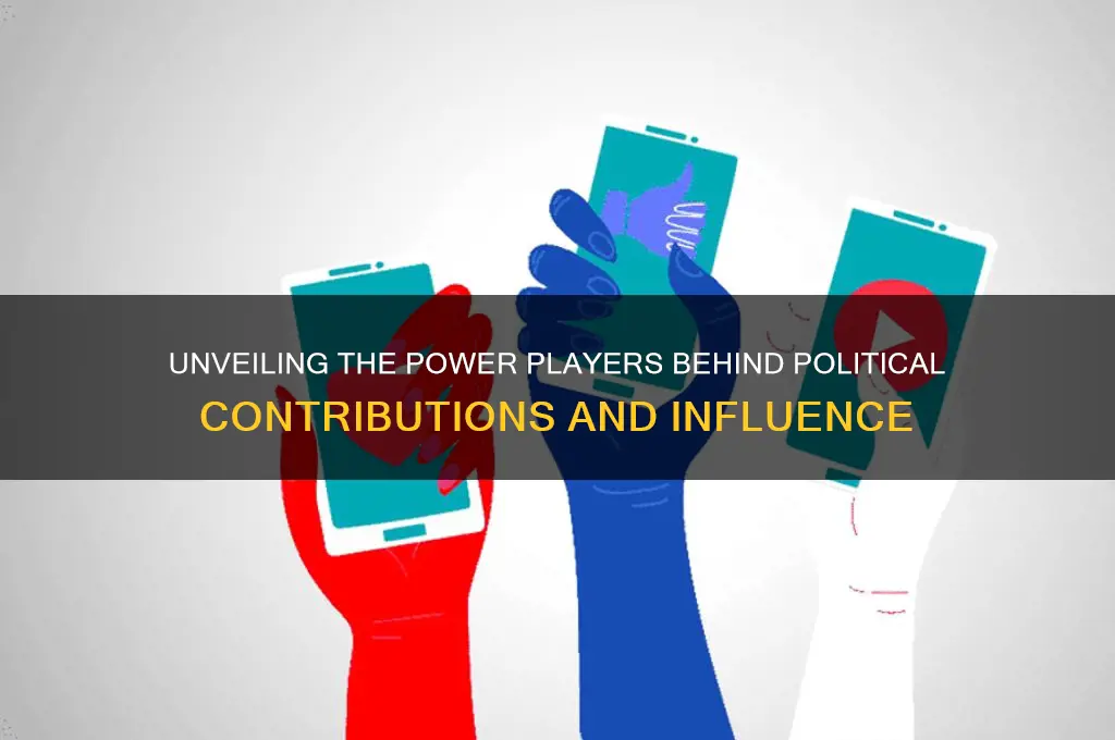 who controls political contributions