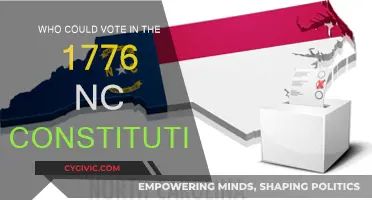 The 1776 NC Constitution: Who Could Vote?