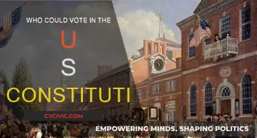 The US Constitution: Who Could Vote?