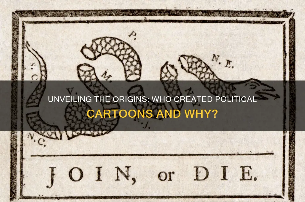 who created political acrtoons