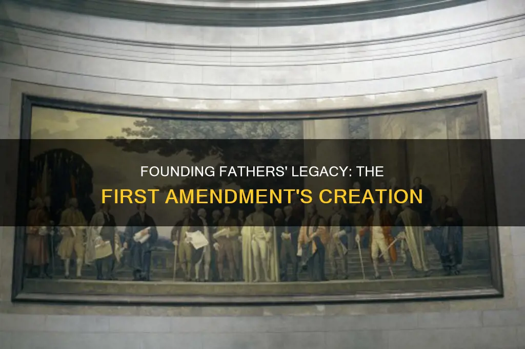 who created the 1st amendment