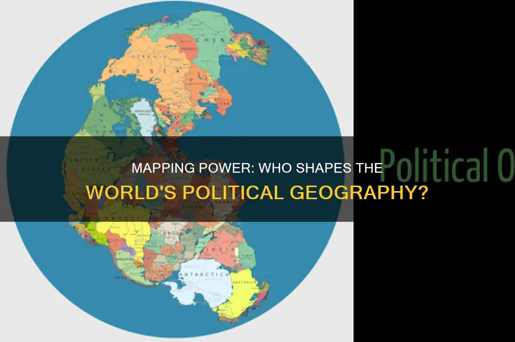 who creates the political geography