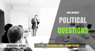 Who Holds the Power? Unraveling the Decision-Makers Behind Political Questions