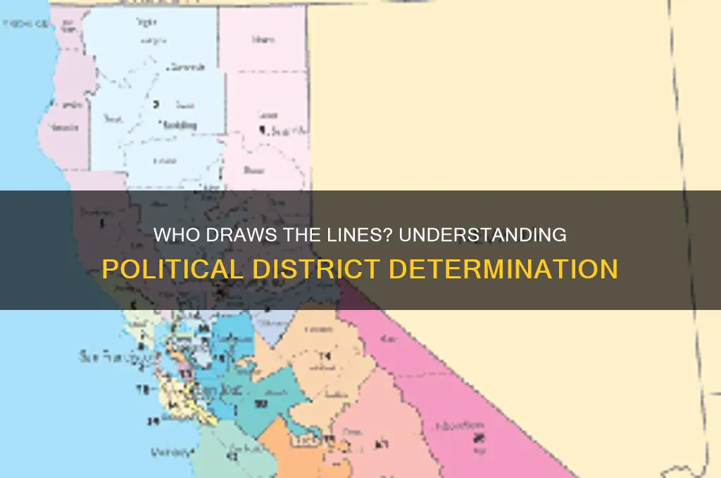 who determines political districts