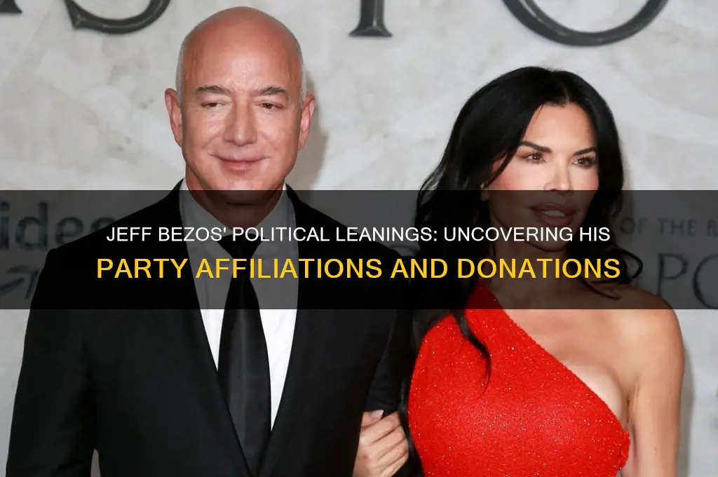who does bezos support politically