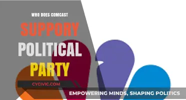 Comcast's Political Affiliations: Which Party Does the Company Support?