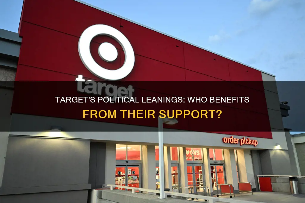 who does target support politically