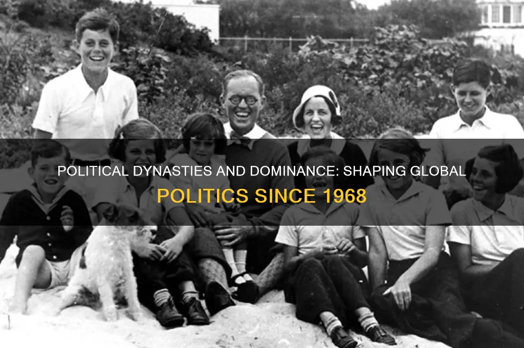 who dominated politics since 1968