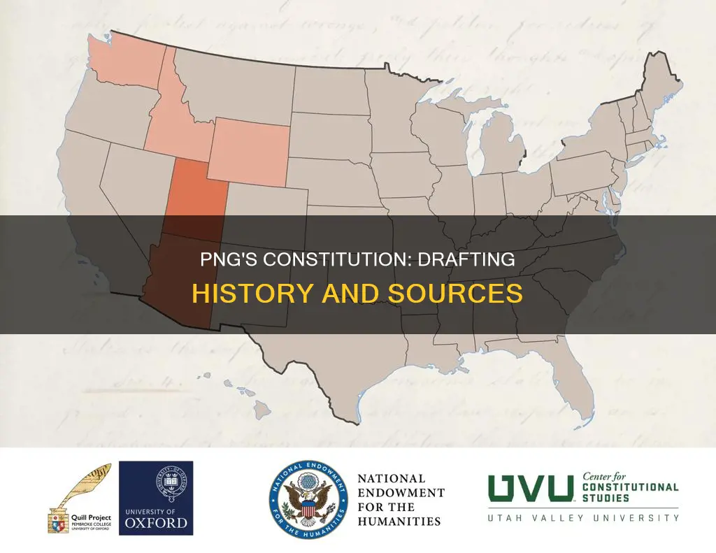 who drafted the png national constitution its sources and facilitators