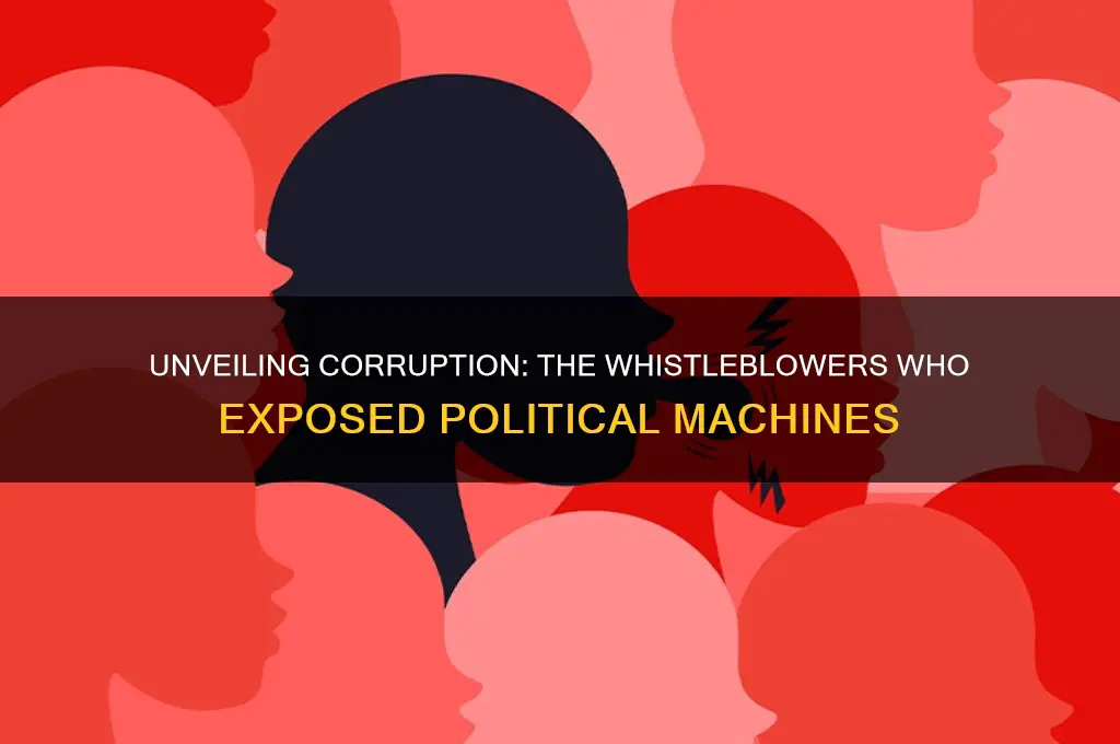 who exposed political machines