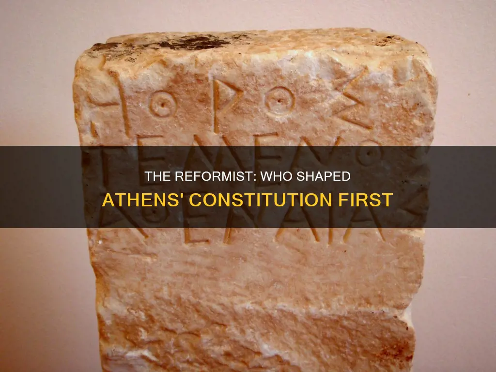 who first reformed the constitution of athens