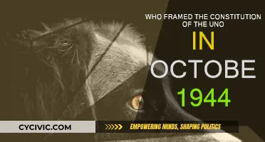 Framing the UNO Constitution: Who and When?