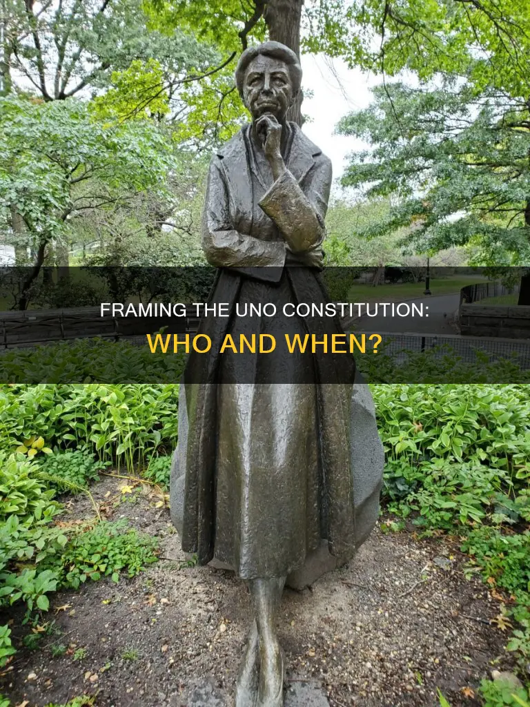 who framed the constitution of the uno in october 1944