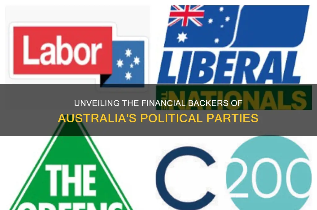 who funds australian political parties