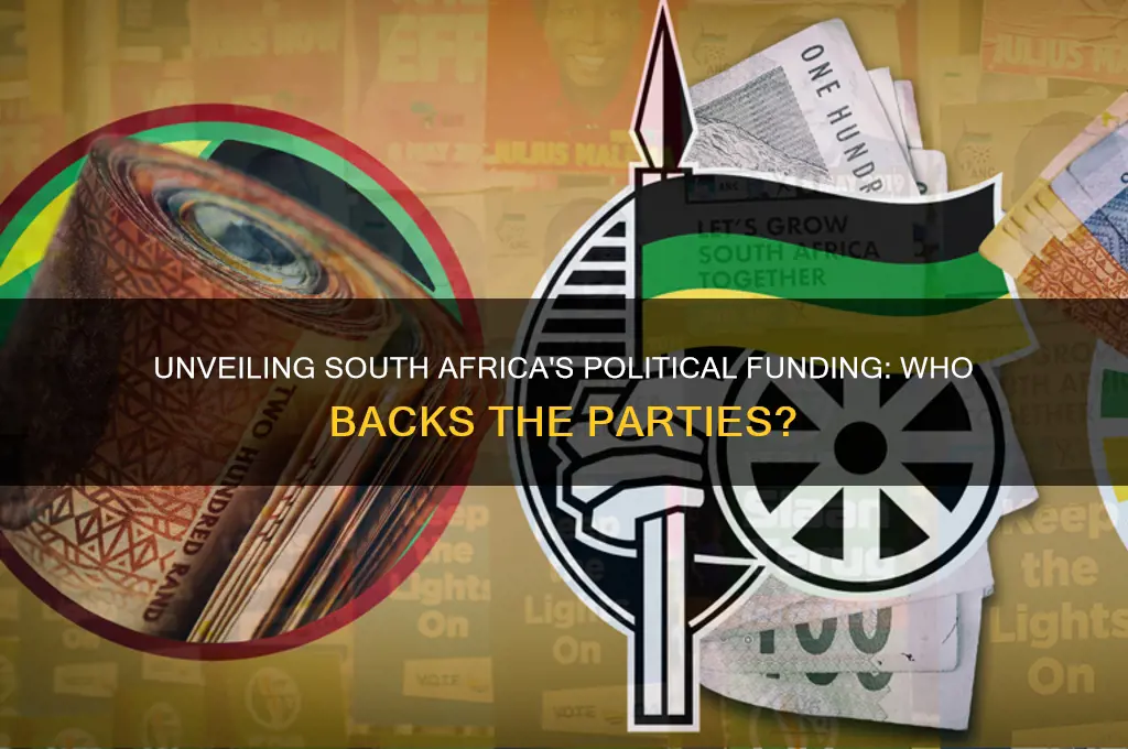 who funds political parties in south africa
