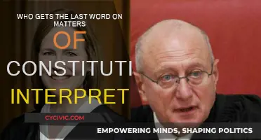 The Supreme Court: Final Word on Constitutional Law