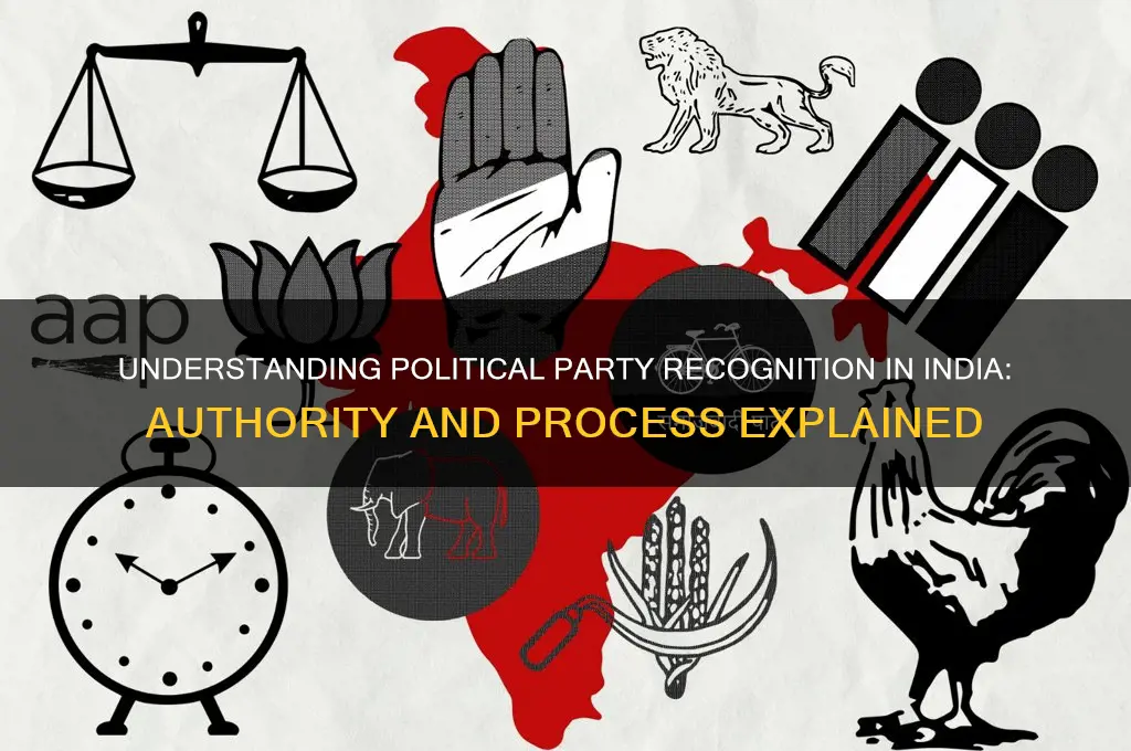 who gives recognition of political parties in india