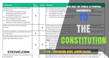 Amendments: Who Holds the Power to Propose Changes?