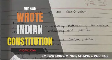 The Handwritten Indian Constitution: A Personalized Journey