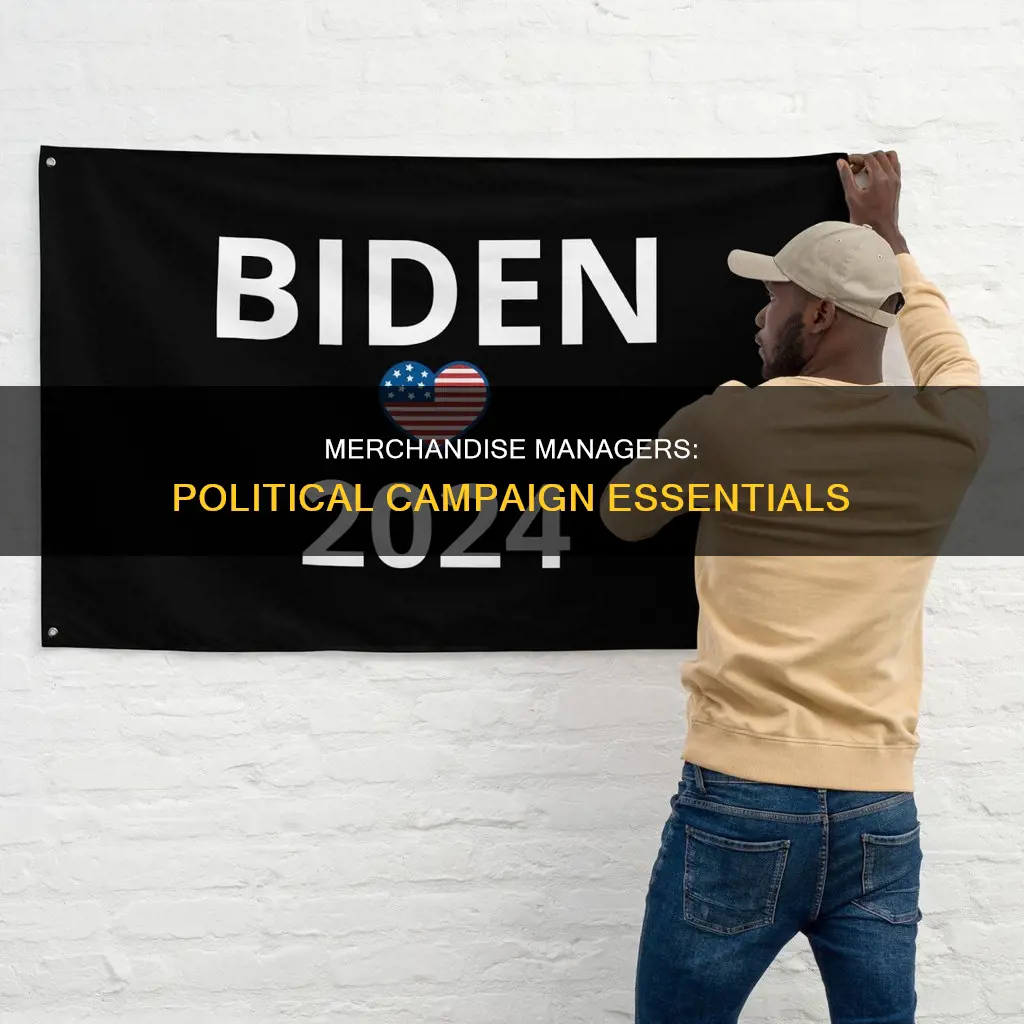 who handles merchandise for political campaigns