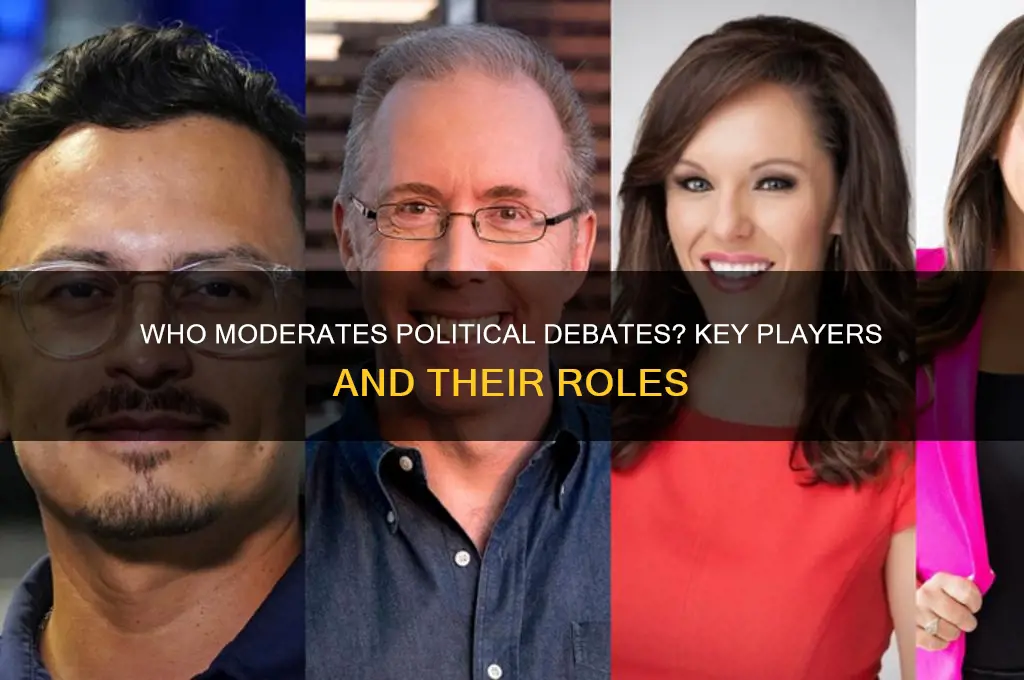 who handles political debates
