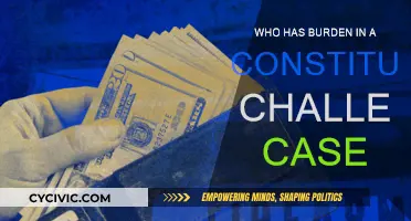Burden of Proof: Constitutional Challenge Cases