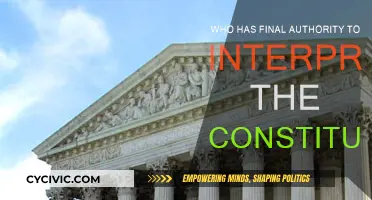 Interpreting the Constitution: Who Decides?