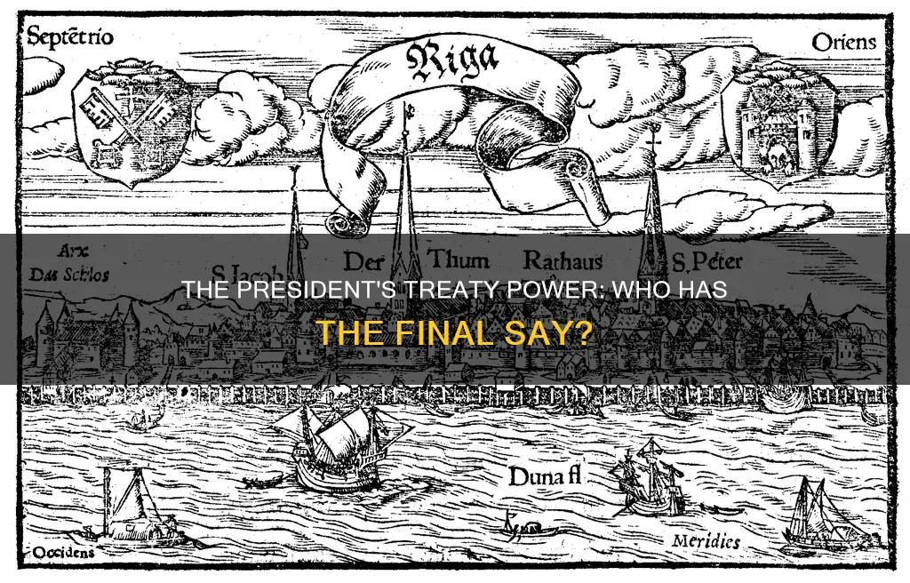 who has power to make treaties under constitution