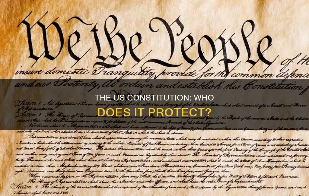 who has protection under the u s constitution