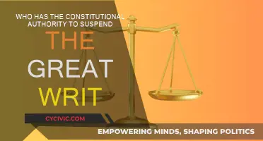 The Great Writ: Who Can Suspend Habeas Corpus?