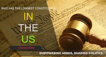 The US Constitution: Which State Has the Longest?