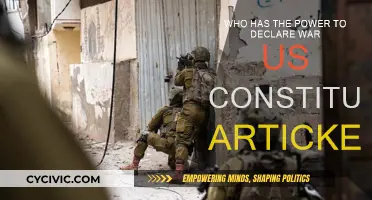War Powers: Who Can Declare War?