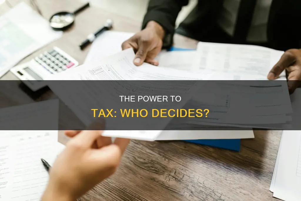 who has the power to lay and collect taxes constitution