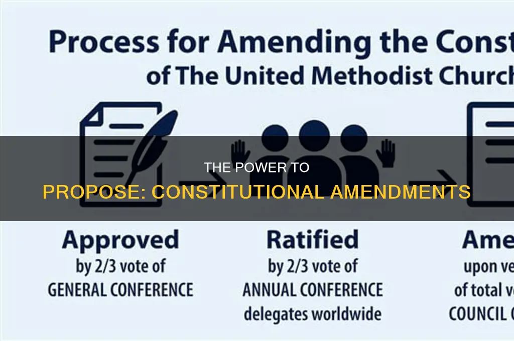 who has the power to propose constitutional amendments