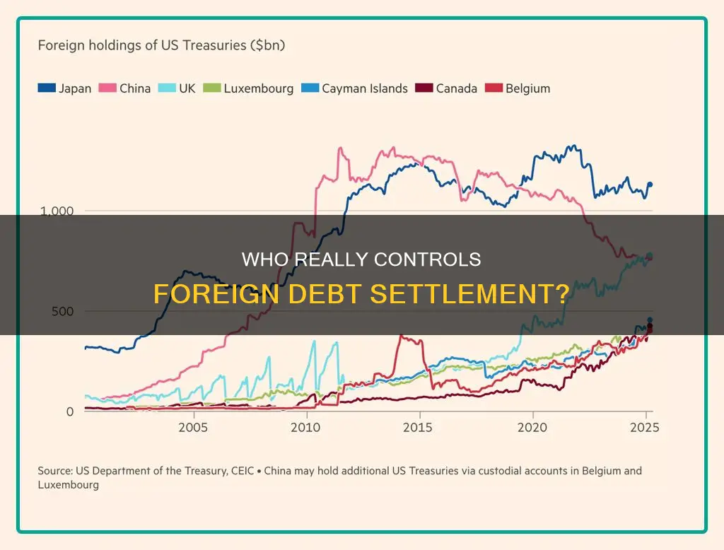 who has the power to settle foerign debts us constitution