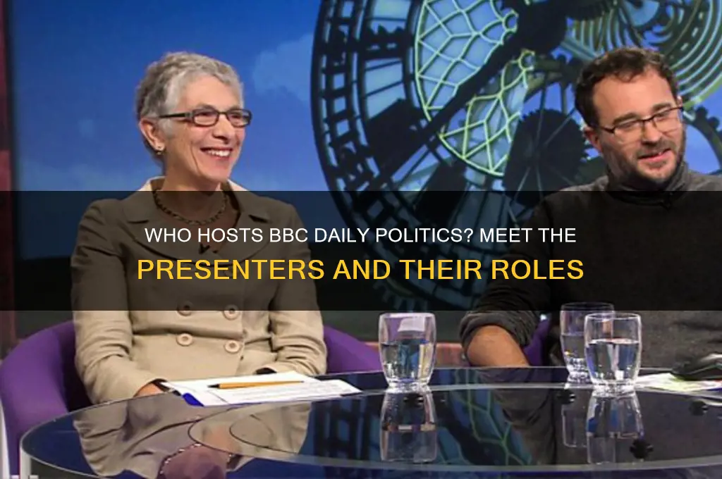 who hosts bbc daily politics