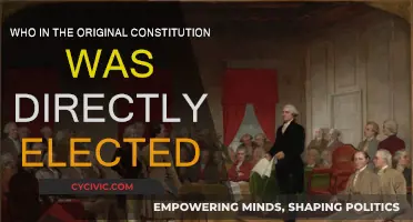 The Original Constitution: Who Was Directly Elected?