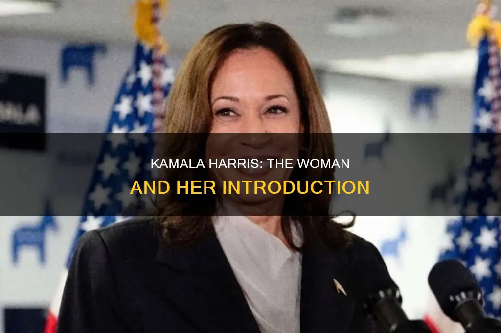 who introduced kamala harris tonight
