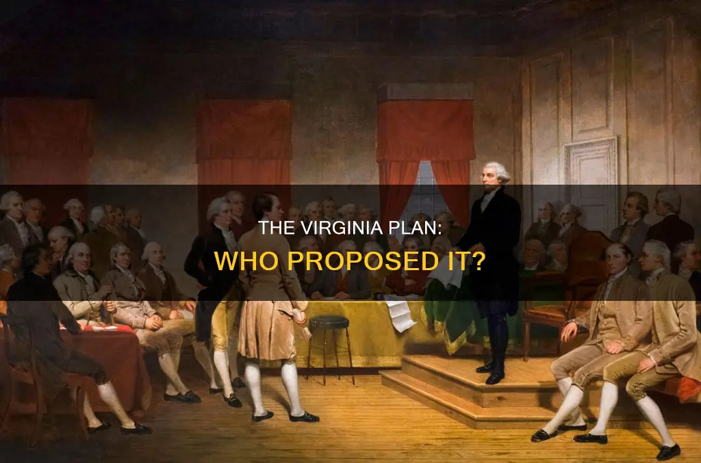 who introduced the virginia plan at the constitutional convenion