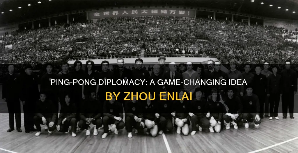 who invented ping pong diplomacy