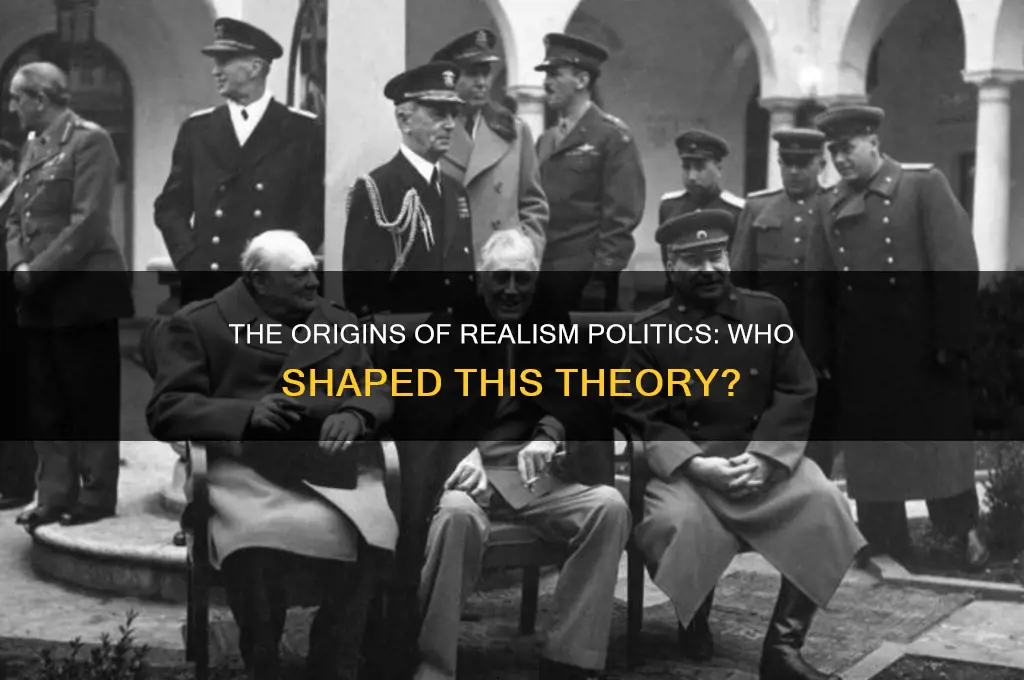 who invented realism politics