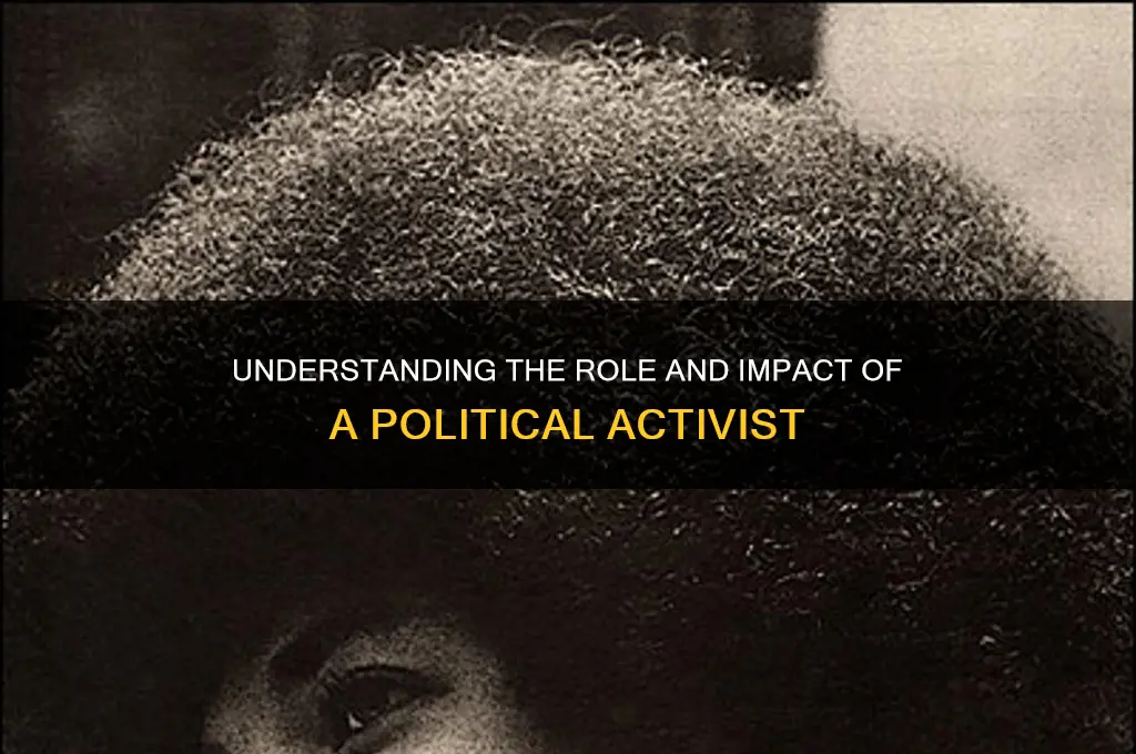 who is a political activist