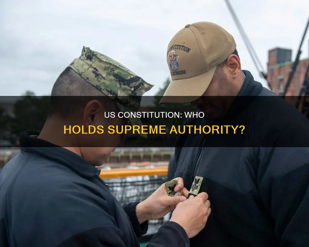 who is a superior officer in us constitutional